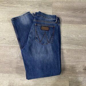 Wrangler Retro Jeans Mens 33x32(actual 33x31) Slim Boot Denim Western